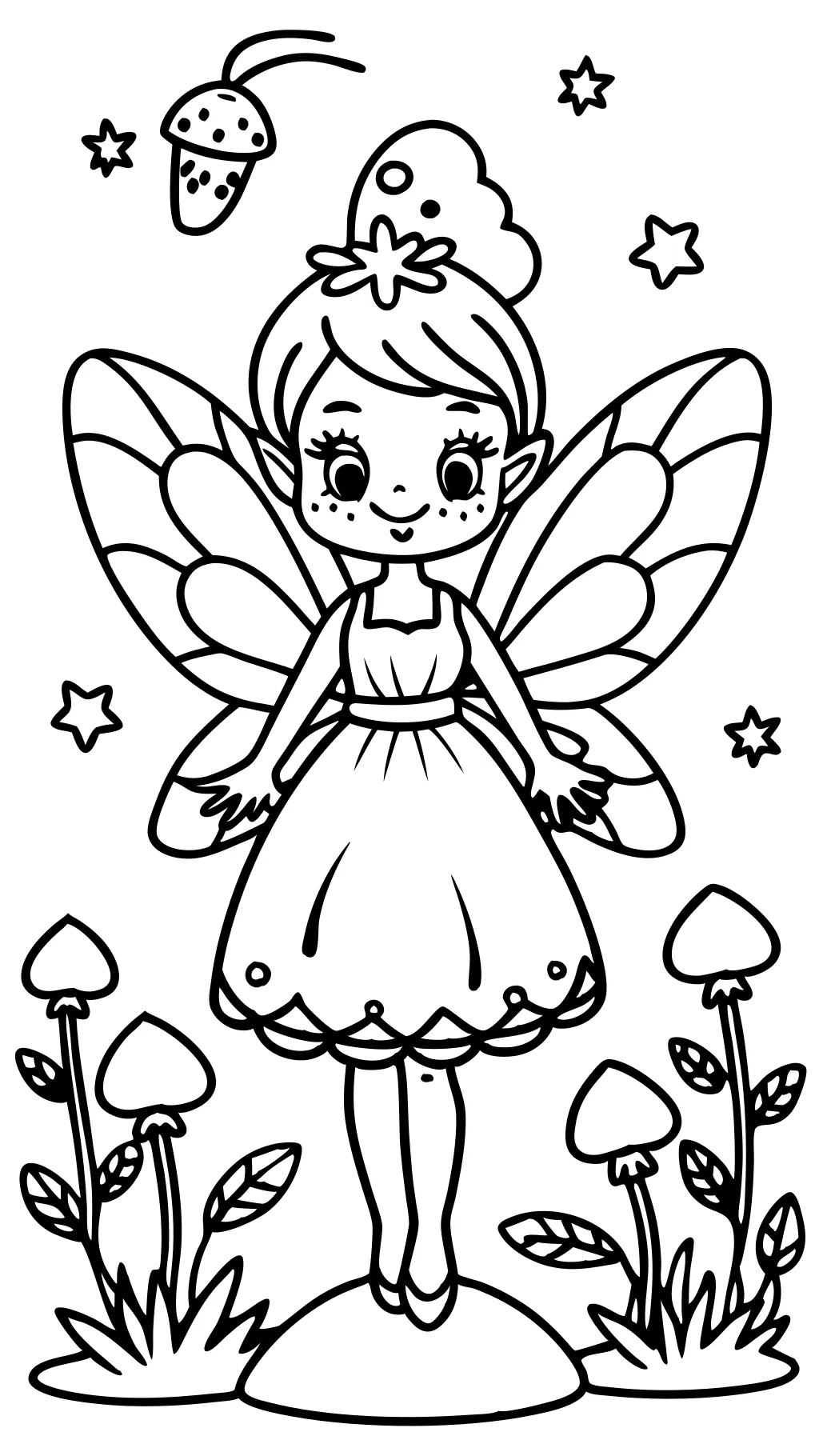 printable coloring pages of fairies